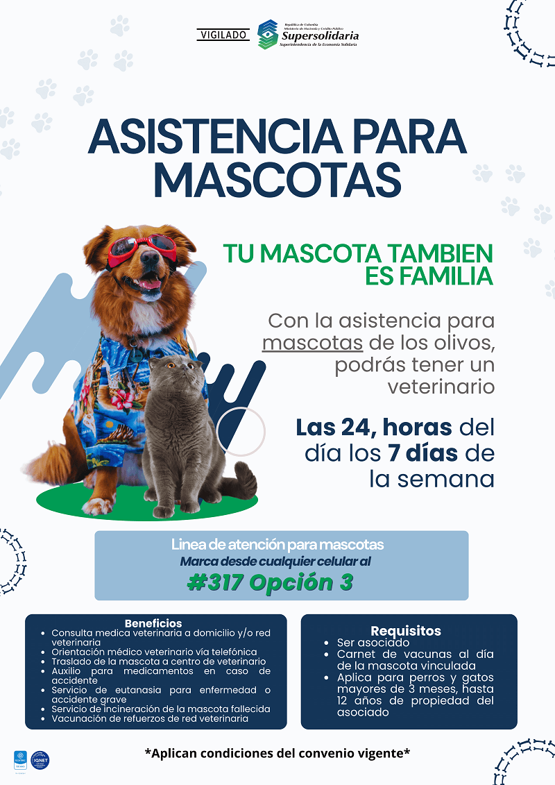 Póliza Asistencia de Mascotas